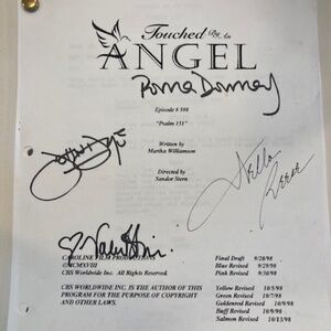 Signed Touched by an Angel Script, Episode Psalm 151